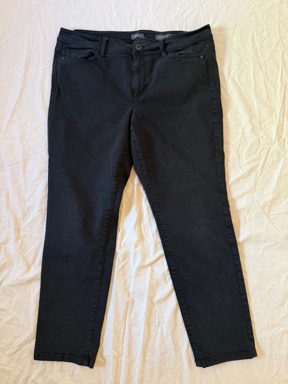 J.Jill Authentic Slim Fit Black Jeans Women's Size 12